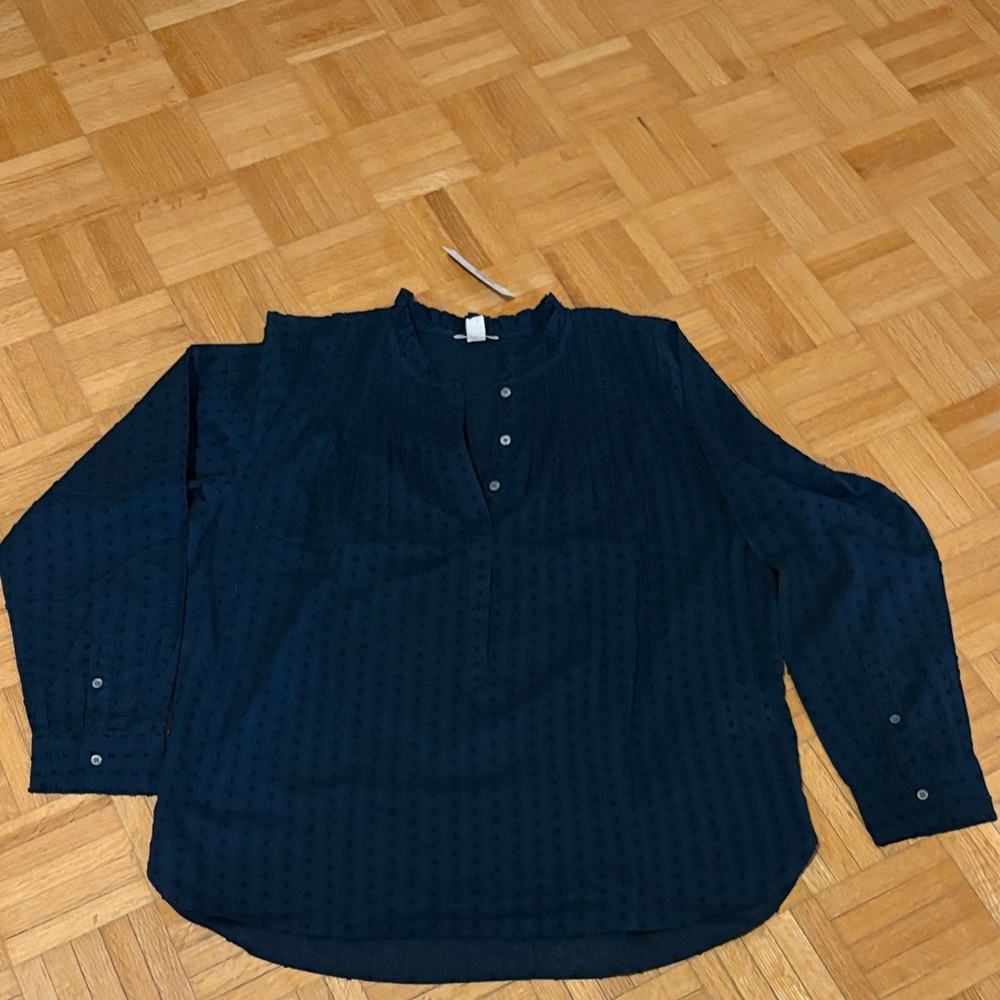 Point Sur. Navy Blue Shirt